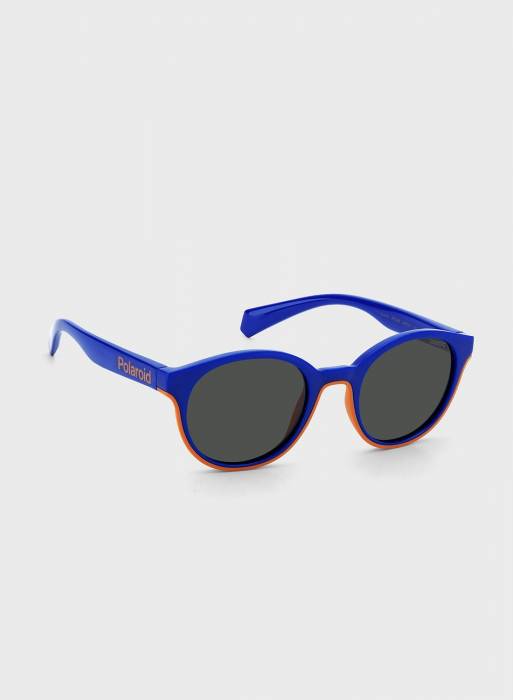 عینک آفتابی بچه گانه پسرانه آبی برند polaroid