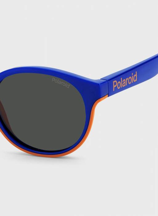 عینک آفتابی بچه گانه پسرانه آبی برند polaroid
