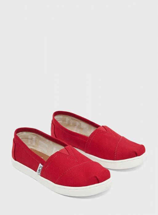 کفش اسپرت کلاسیک بچه گانه دخترانه تامز قرمز مدل 9081