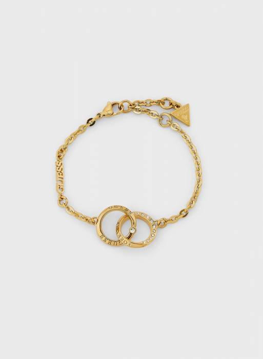 دستبند زنانه گس طلایی مدل 5297