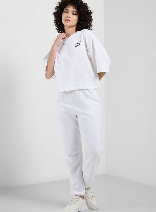 تیشرت ورزشی کلاسیک زنانه پوما سفید مدل 5580