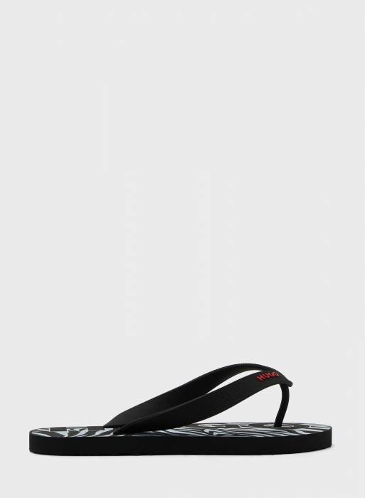 دمپایی زنانه هوگو مشکی مدل 7450