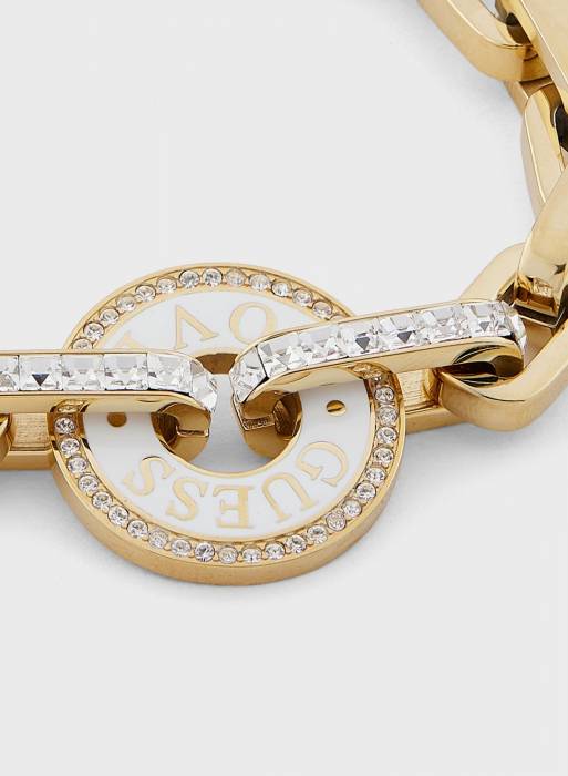 دستبند زنانه گس طلایی مدل 8049