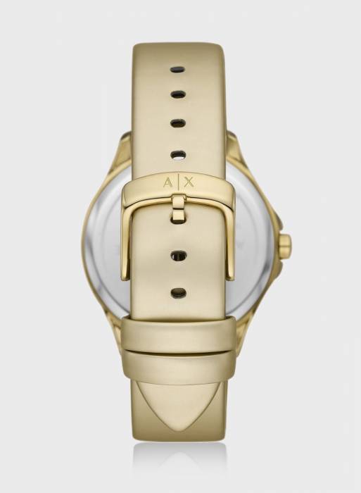 ساعت زنانه آرمانی طلایی مدل 8768