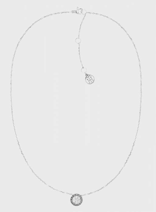گردنبند زنانه تامی هیلفیگر نقره ای مدل 9056