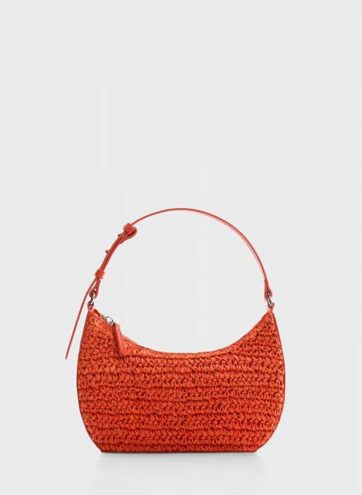 کیف زنانه مانگو نارنجی مدل 0025