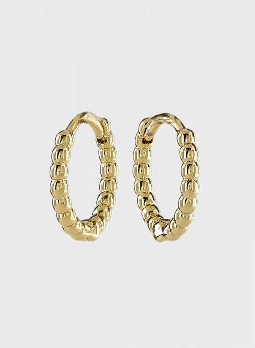 گوشواره دستبند زنانه طلایی برند luv aj