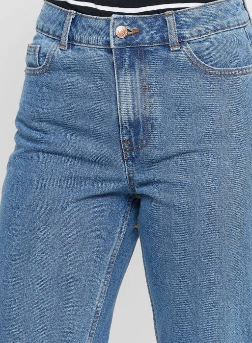 شلوار جین زنانه نیولوک آبی مدل 0750