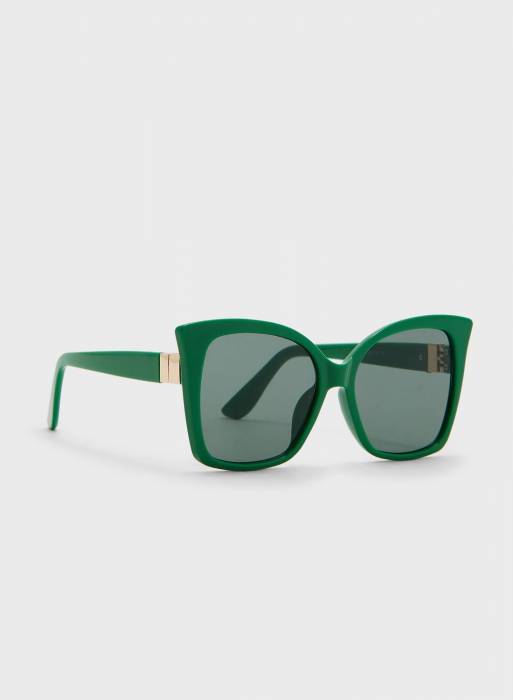 عینک آفتابی زنانه سبز برند ella مدل 1085