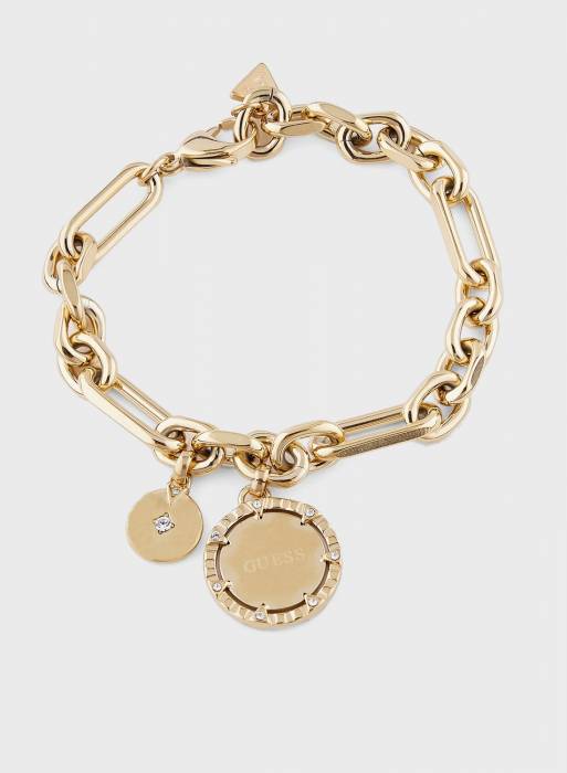 دستبند زنانه گس طلایی مدل 2073