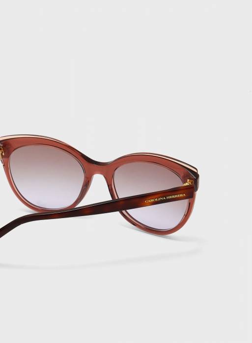 عینک آفتابی زنانه کارولینا اررا قهوه ای مدل 3605
