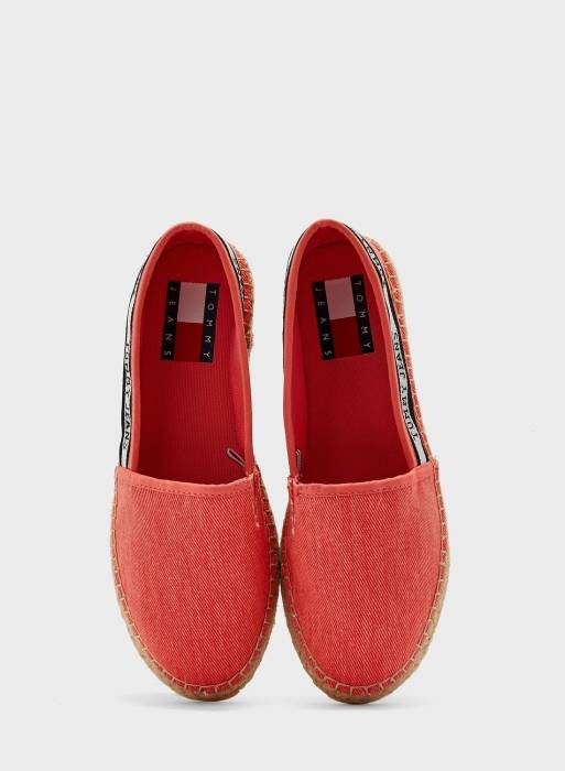 کفش تخت جین زنانه تامی هیلفیگر نارنجی مدل 7039