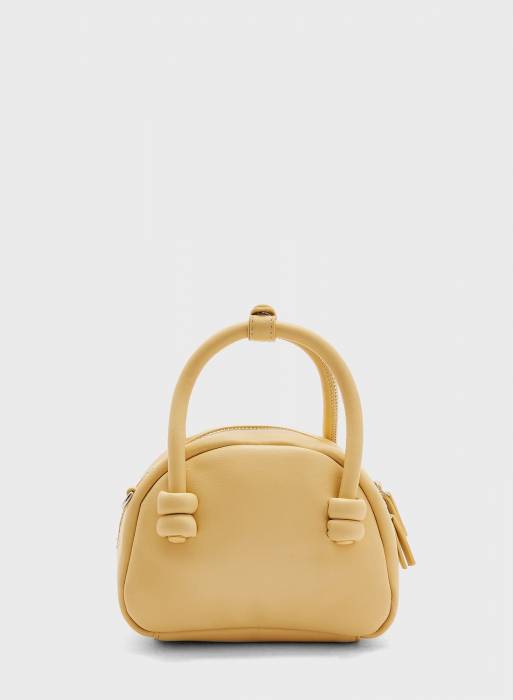 کیف زنانه زرد برند ella