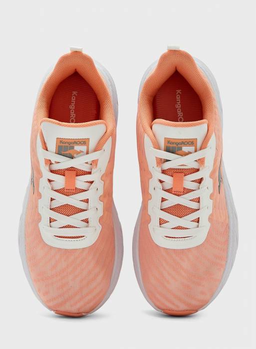 کفش ورزشی زنانه کانگروس نارنجی مدل 0277