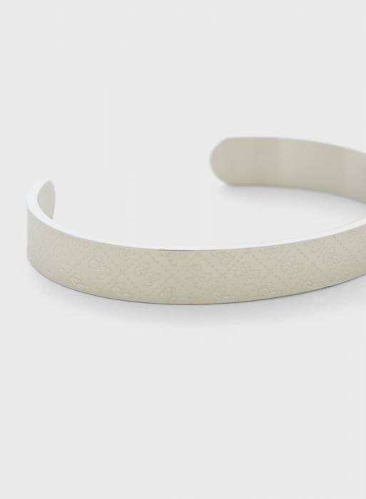 دستبند زنانه گس نقره ای مدل 0929