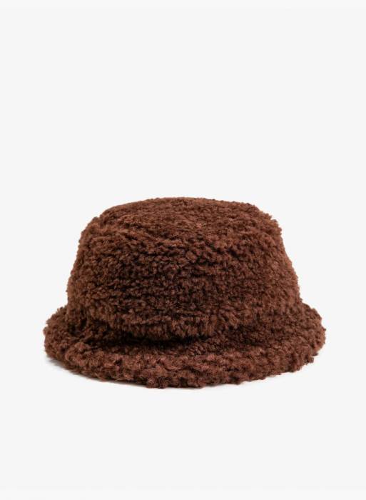 کلاه زنانه کوتون قهوه ای مدل 5952
