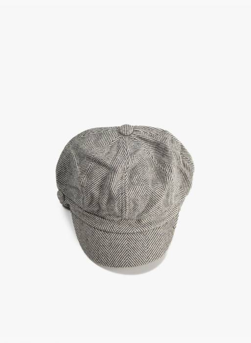 کلاه اسپرت زنانه کوتون طوسی خاکستری مدل 1083