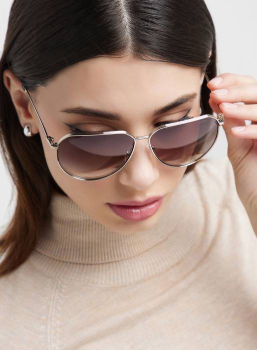 عینک آفتابی زنانه گس طلایی مدل 2770