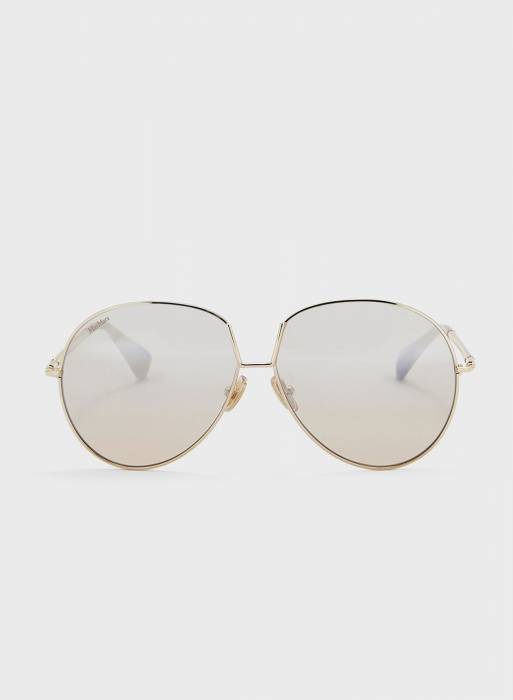 عینک آفتابی زنانه ماکس مارا طلایی مدل 2772