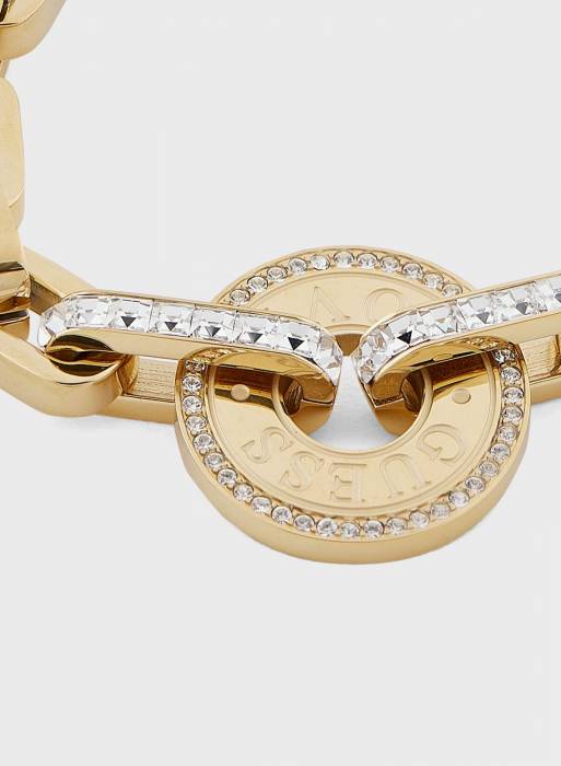 دستبند زنانه گس طلایی مدل 2831