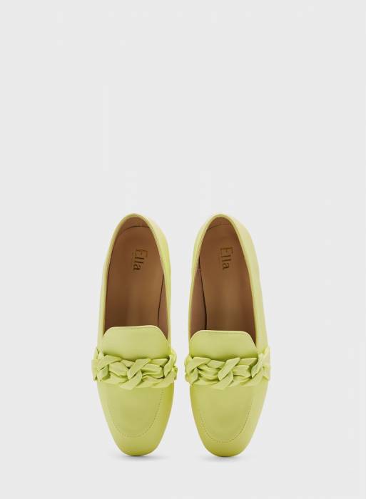 کفش اسپرت زنانه زرد برند ella مدل 2901