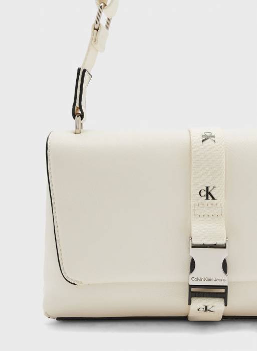 کیف زنانه کلوین کلاین سفید مدل 5819