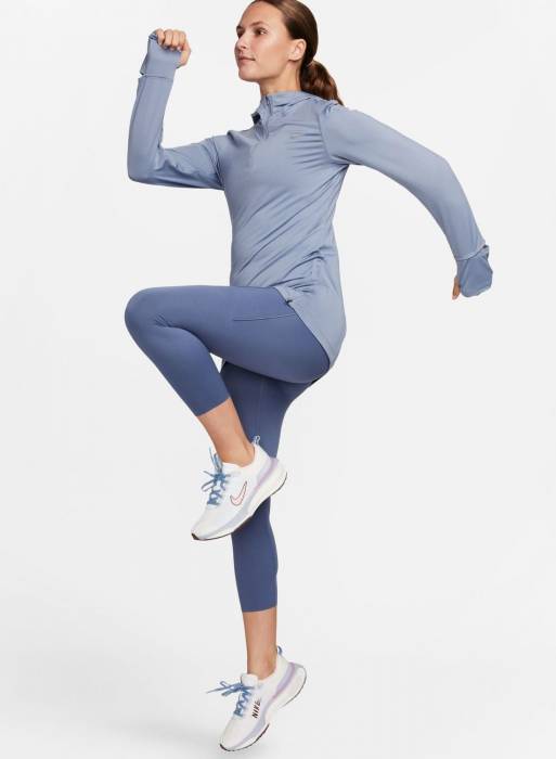 هودی سویشرت ورزشی زنانه نایک نقره ای مدل 6172