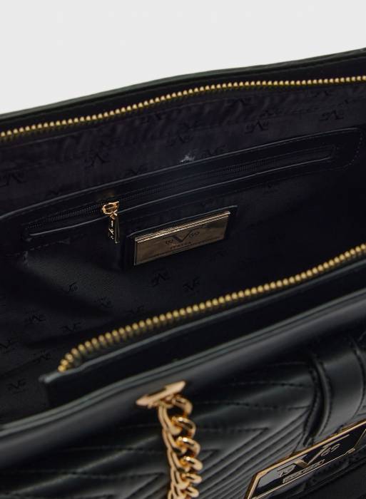 کیف زنانه ورساچه مشکی مدل 8152