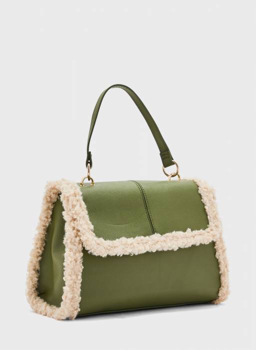 کیف زنانه سبز برند ella