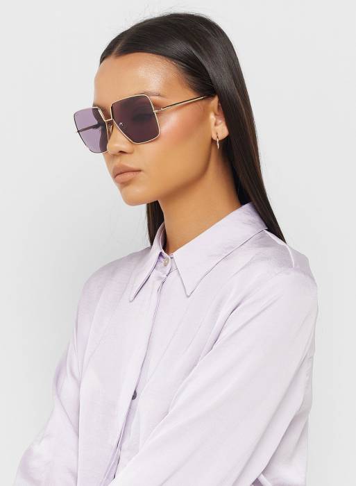عینک آفتابی زنانه ماکس مارا طلایی مدل 2882