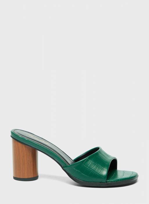 کفش صندل راحت زنانه سبز برند shoexpress