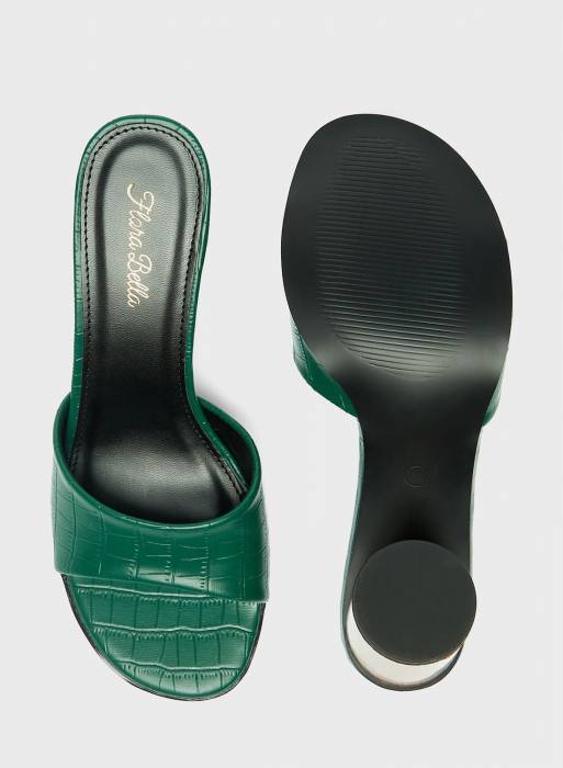 کفش صندل راحت زنانه سبز برند shoexpress