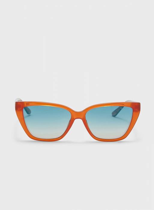 عینک آفتابی زنانه گس نارنجی مدل 5056
