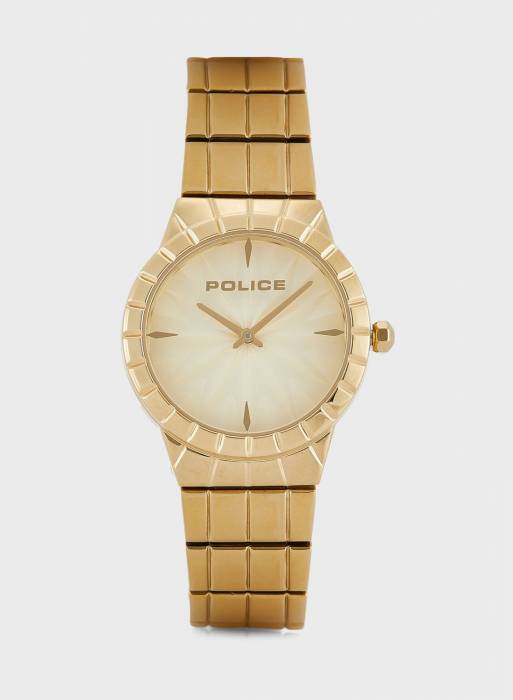 ساعت زنانه پلیس طلایی مدل 5567