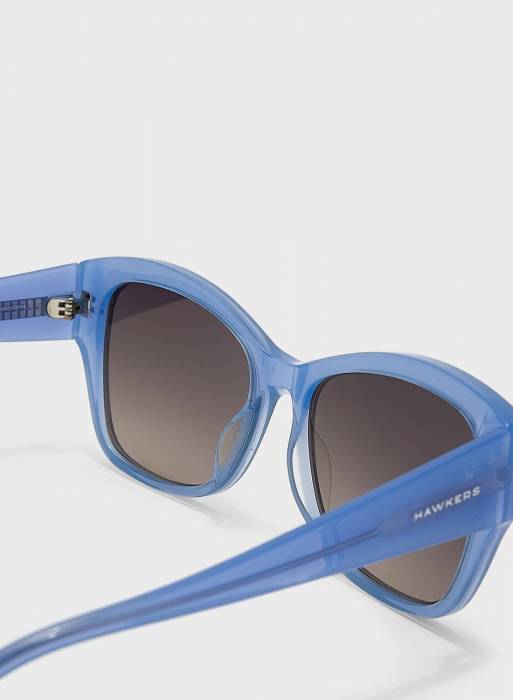 عینک آفتابی زنانه هاکرز آبی مدل 6777