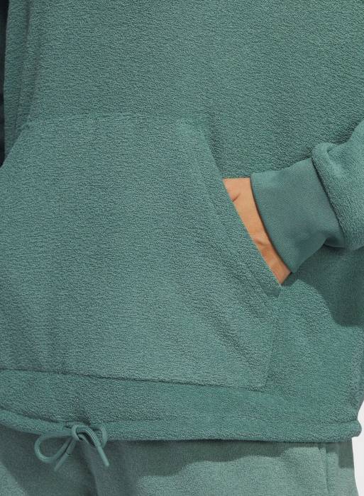 هودی سویشرت زنانه آدیداس سبز مدل 7150