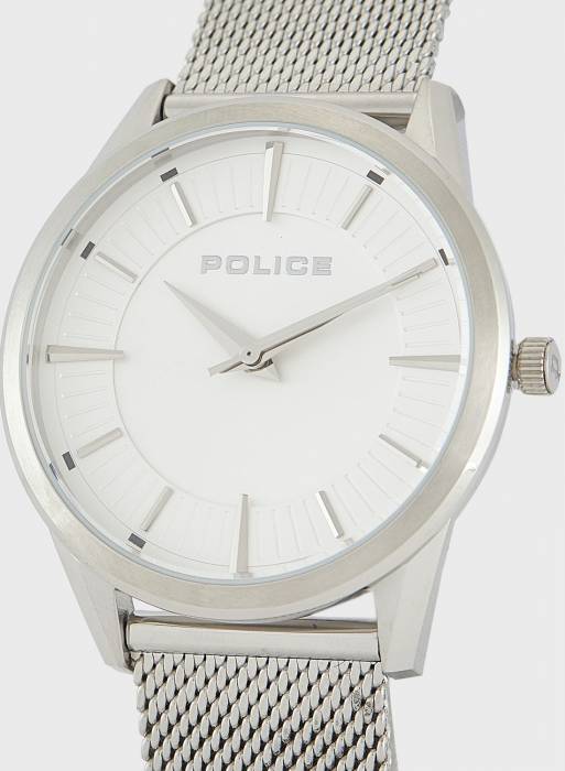 ساعت زنانه پلیس نقره ای مدل 7817