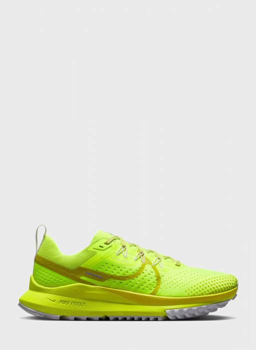 کفش ورزشی زنانه نایک زرد مدل 0210