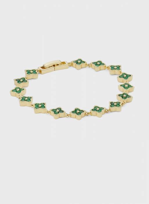دستبند زنانه الدو سبز مدل 1386