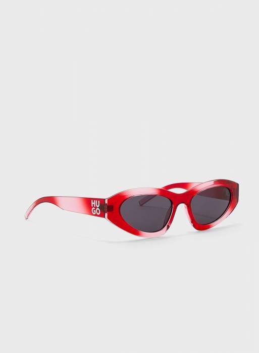 عینک آفتابی زنانه هوگو قرمز مدل 4750