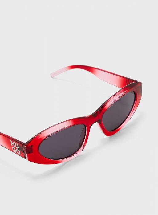 عینک آفتابی زنانه هوگو قرمز مدل 4750
