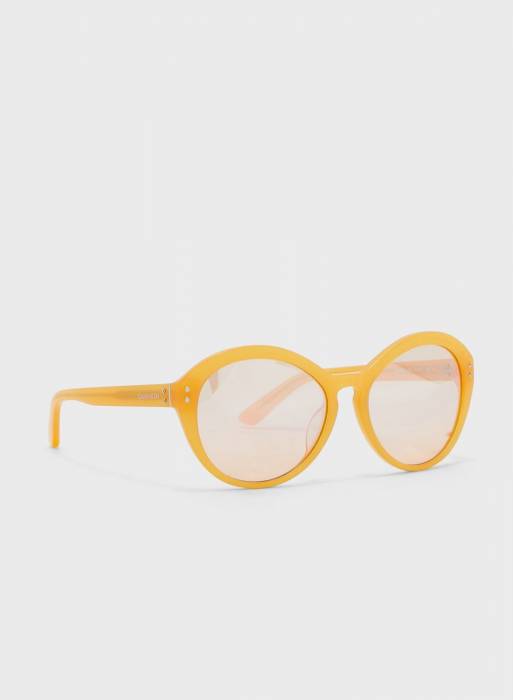 عینک آفتابی زنانه کلوین کلاین نارنجی مدل 4990