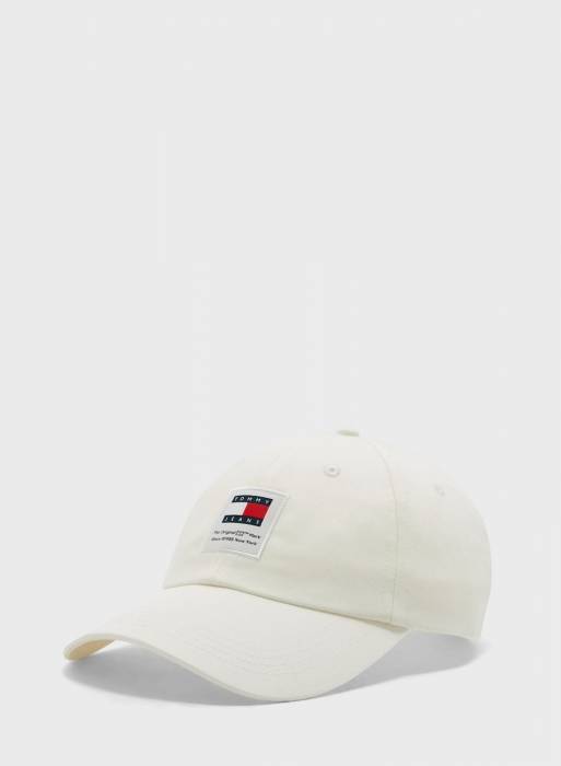 کلاه اسپرت جین زنانه تامی هیلفیگر سفید مدل 6389