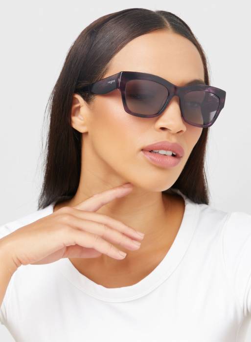 عینک آفتابی زنانه بنفش برند vogue eyewear