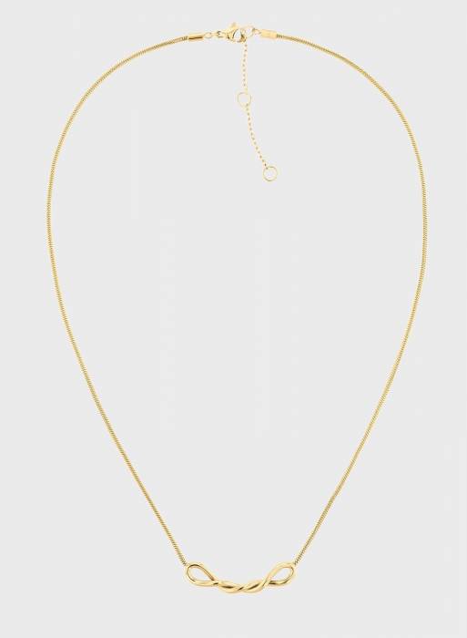 گردنبند زنانه تامی هیلفیگر طلایی مدل 9881