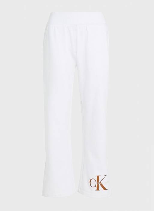 شلوار گرمکن جین زنانه کلوین کلاین سفید مدل 0228