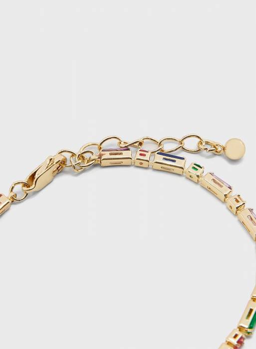 دستبند زنانه پیسز طلایی