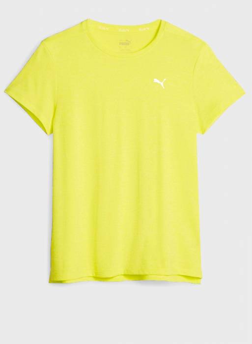 تیشرت ورزشی زنانه پوما زرد مدل 0905
