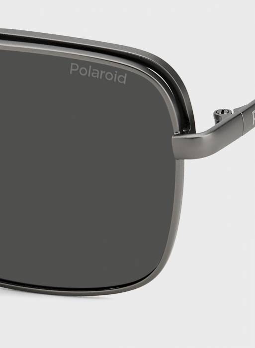 عینک آفتابی زنانه نقره ای برند polaroid