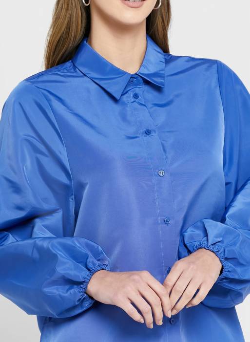 پیراهن زنانه ورومودا آبی مدل 1597